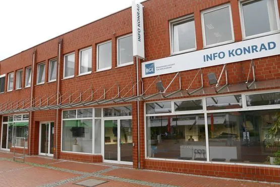 Outside view of Info Konrad in Salzgitter