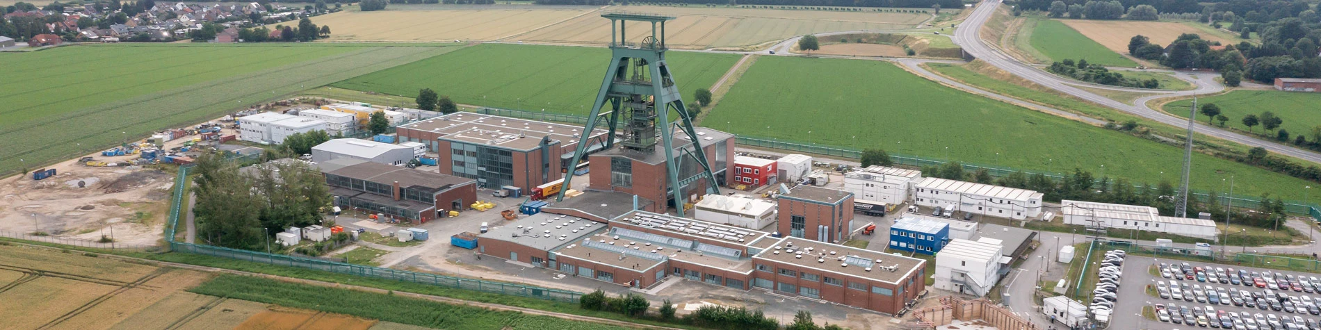 Konrad 1 mine site from the air