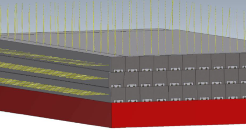 Grafische Darstellung des Teilflächenabbaus. Zur Seite "Die Rückholung von der 750-Meter-Ebene"