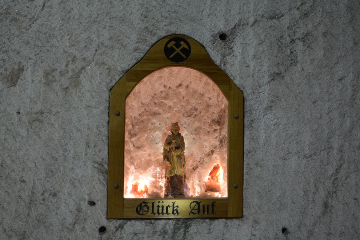 Die Heilige Barbara in der Schachtanlage Asse II